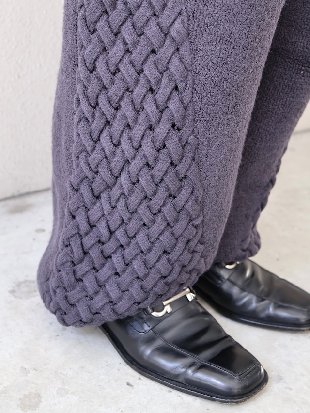 【ISA BOULDER】WOVENSIDE TROUSERS/slate