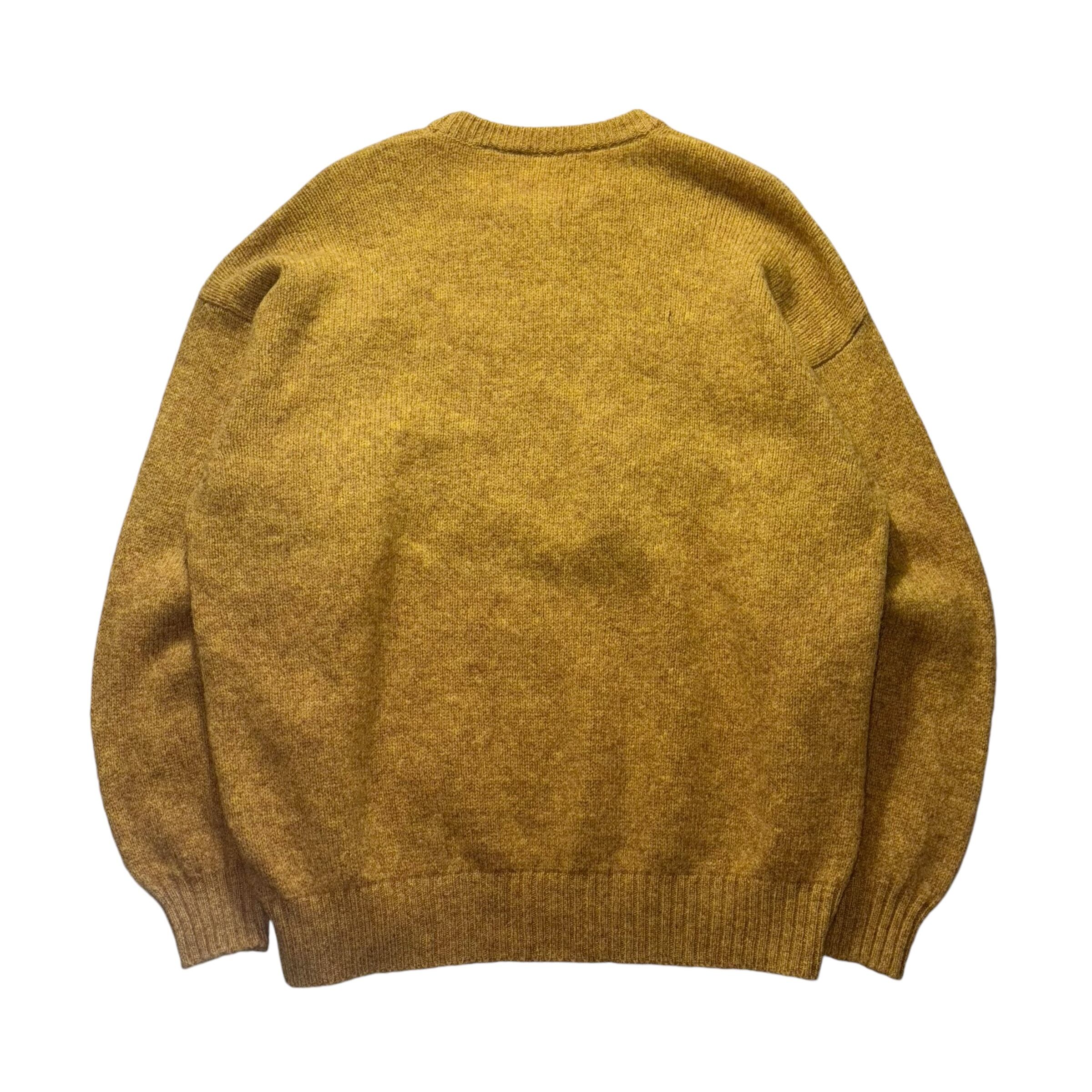 vintage TRUSSARDI logo patch sweater | NOIR ONLINE