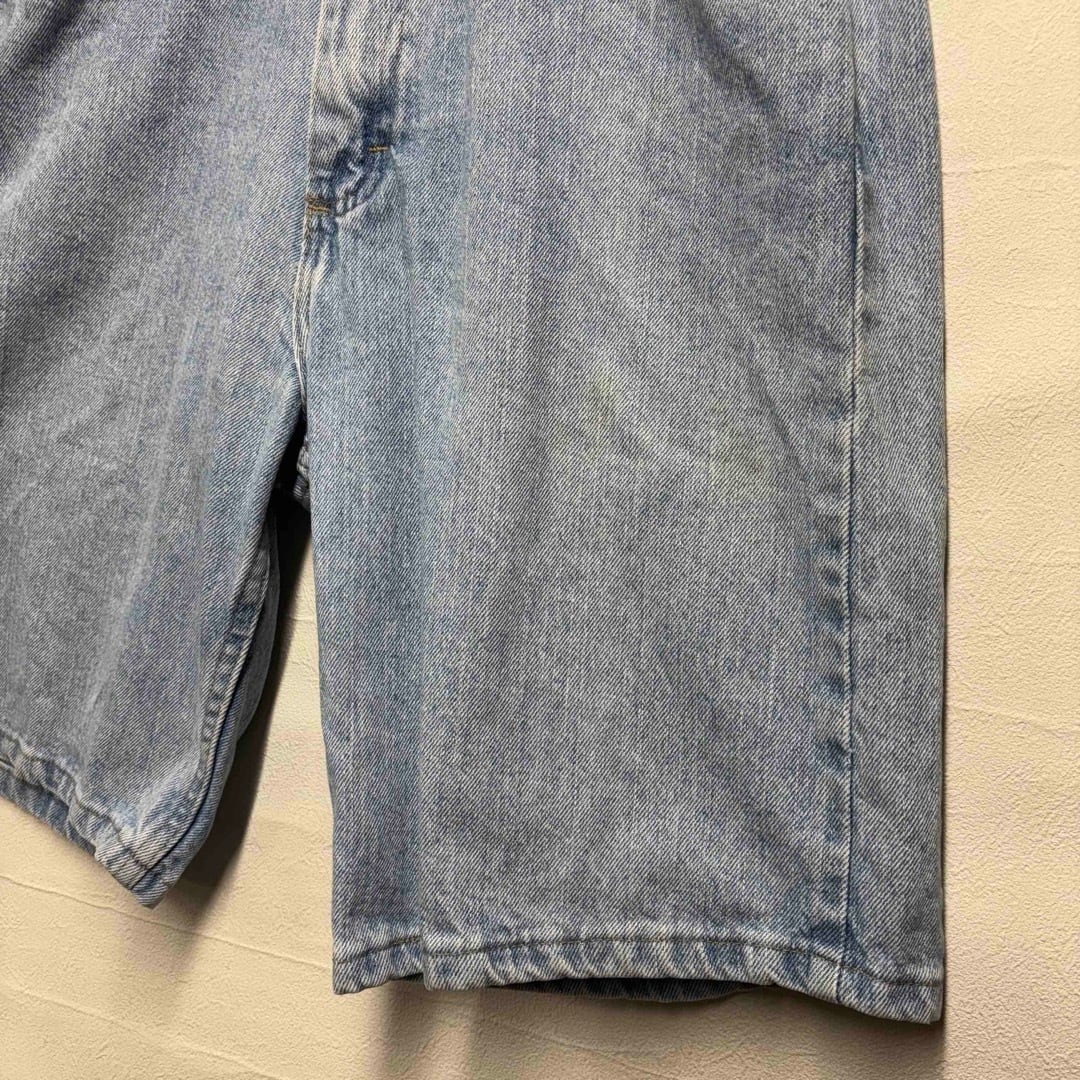 Wrangler リラックスフィット デニムショーツ W34 ライトブルー M