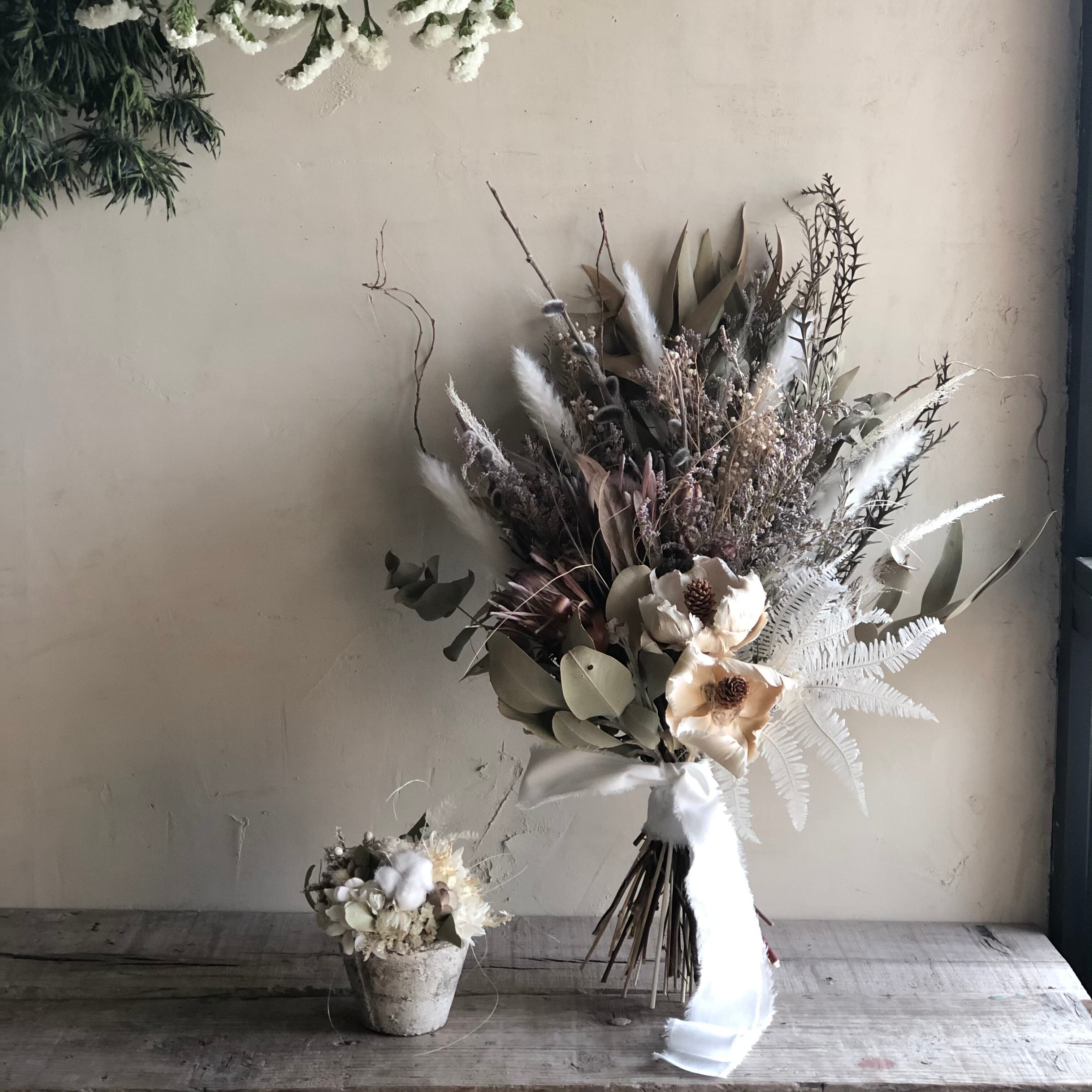 A様専用オーダースワッグ.ビンテージポットアレンジ