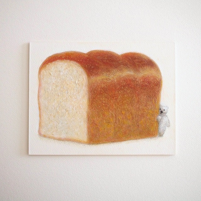 原画作品　＊「 食パンとくま 」