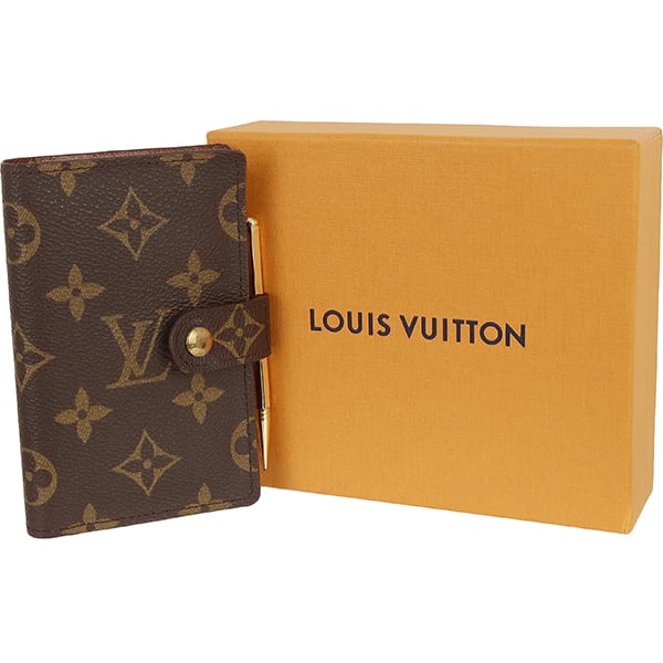 Vintage LOUIS VUITTON ルイヴィトン 手帳カバー アジェンダミニ