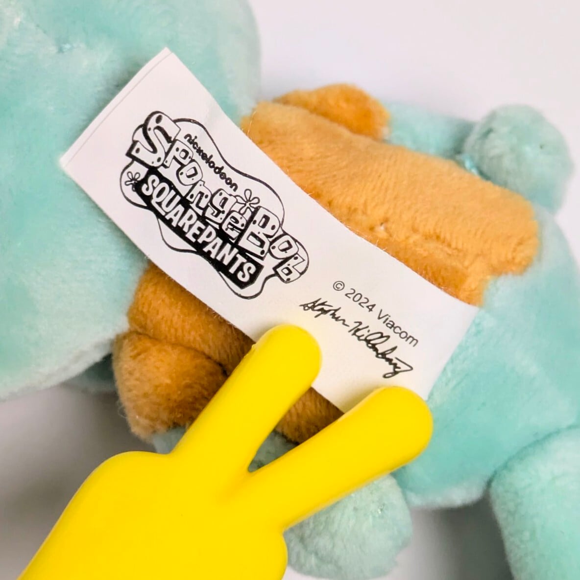 【 SpongeBob SquarePants ( スポンジボブ )  】イカルド  / ぬいぐるみキーホルダー / プラッシュキーホルダー 〚アメリカン雑貨 アメトイ〛