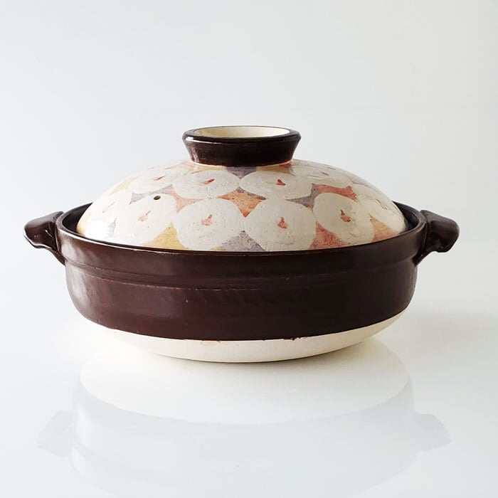土鍋 つばき 9号 深鍋 5〜6人用 萬古焼 日本製 おしゃれ | みのさらら