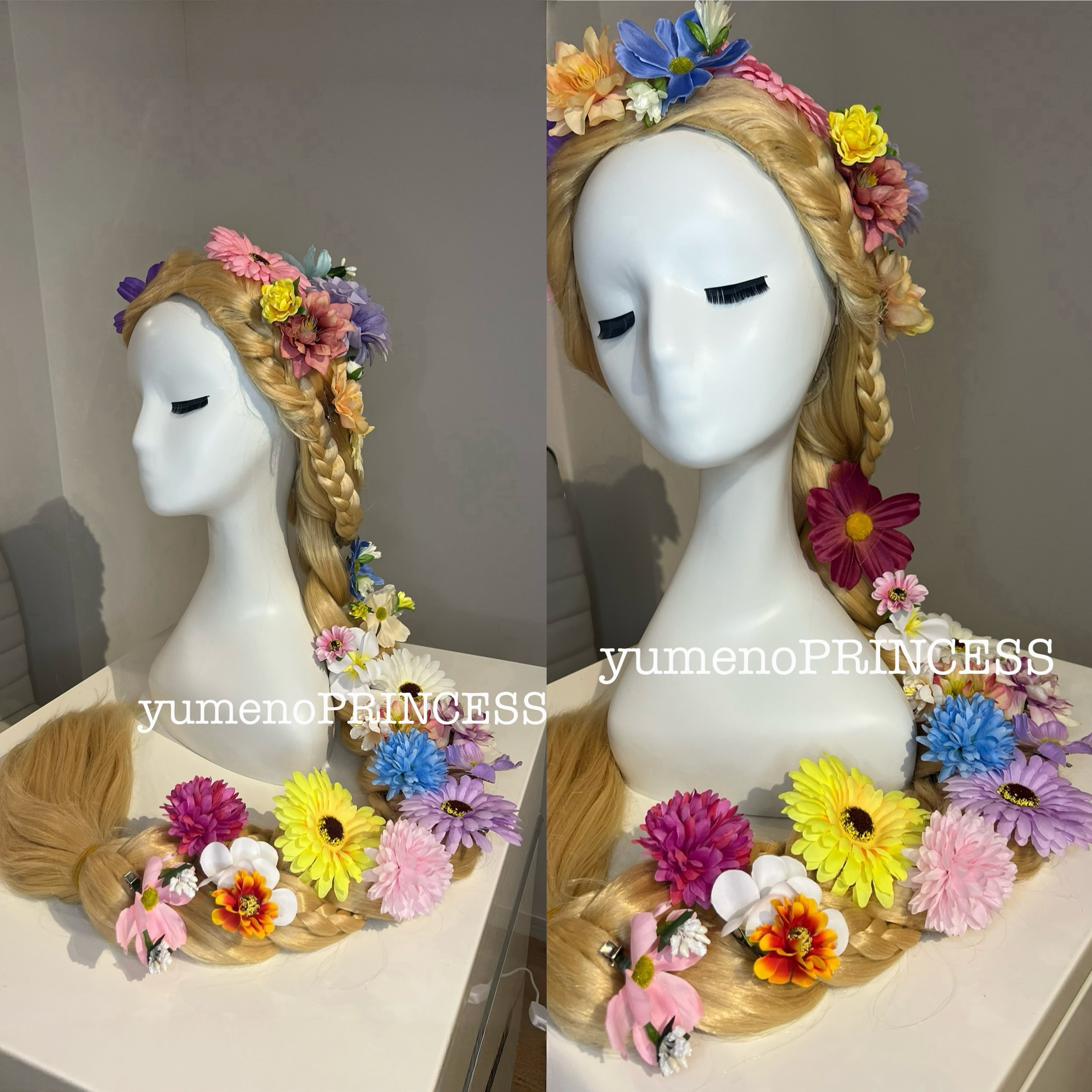 dハロ 塔の上のラプンツェル ウィッグ コレクション コスプレ