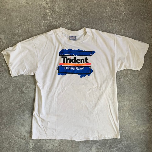 【Trident×MTV】1990's Trident×MTV LOGO PRINT TEE Made in USA