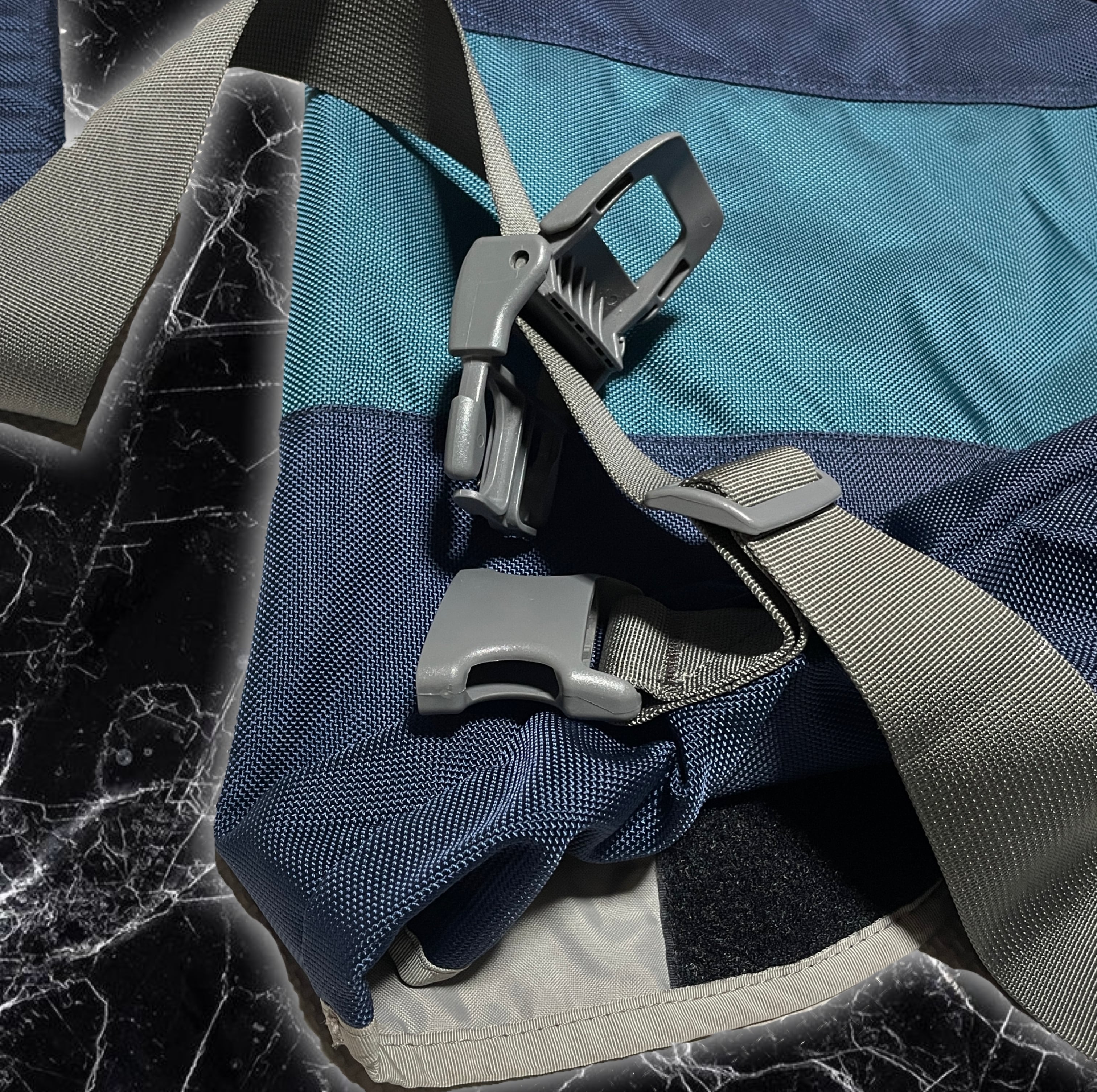 00s TIMBUK2 メッセンジャーバッグ ネイビー Y2K ワンショルダー