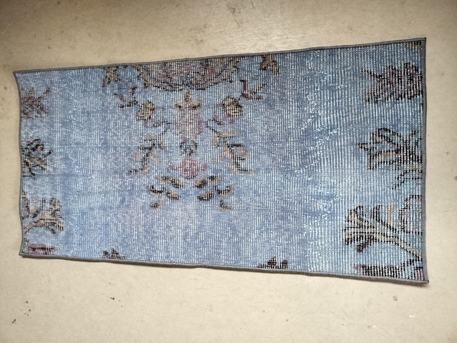 Turkish small rug 49✕100cm No.406