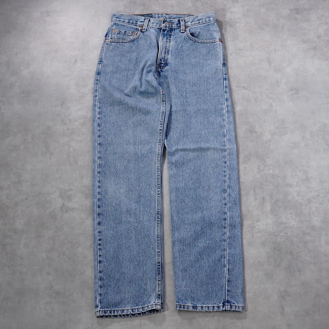 リーバイス505 Levis W30 ブルーデニム 青 90s 古着 17322