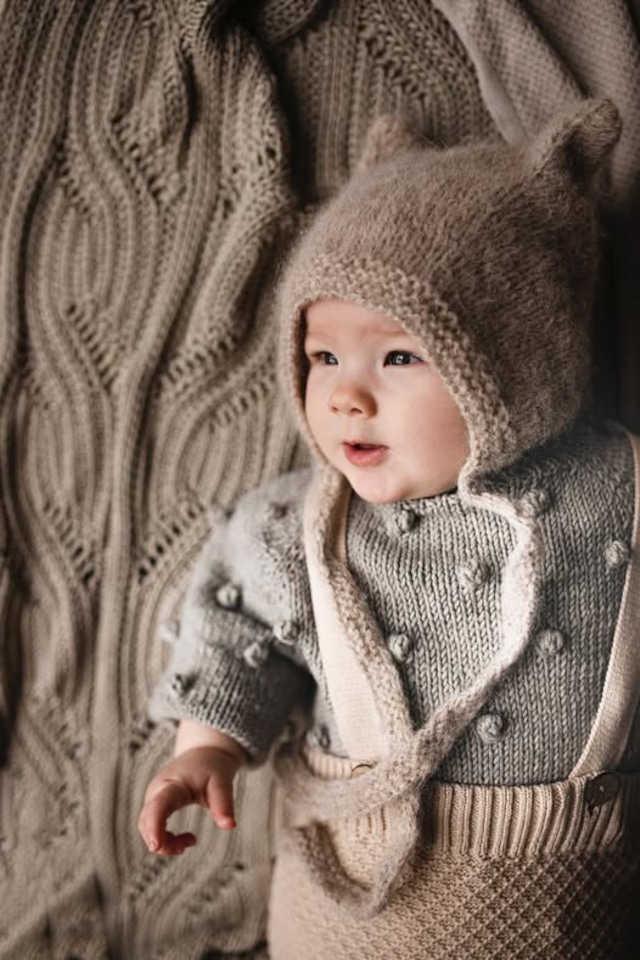 【pixie hat】(size18-24m) Kitty Hat