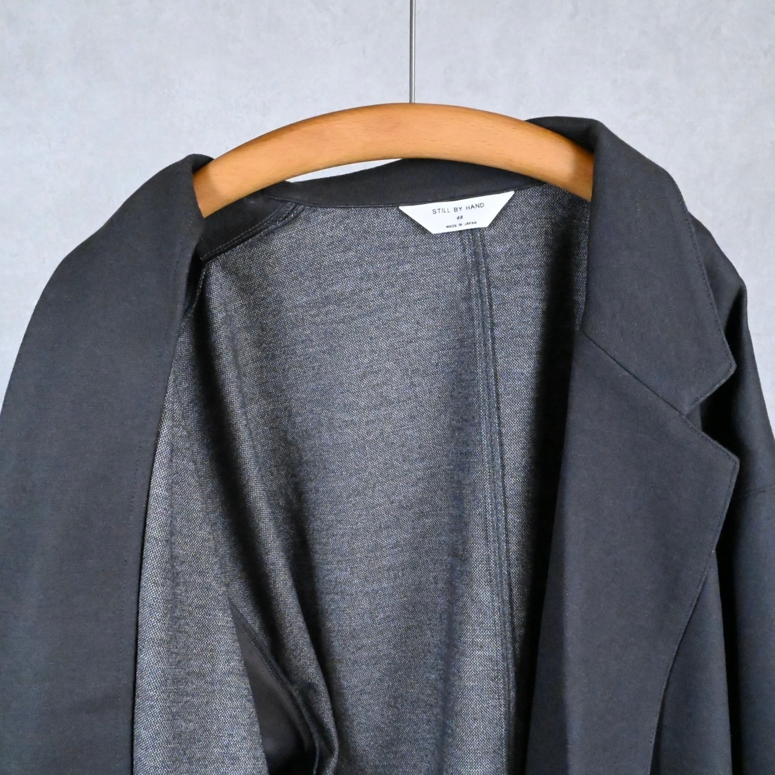 STILL BY HAND】WOOL JERSEY W-JACKET スティルバイハンド ウール