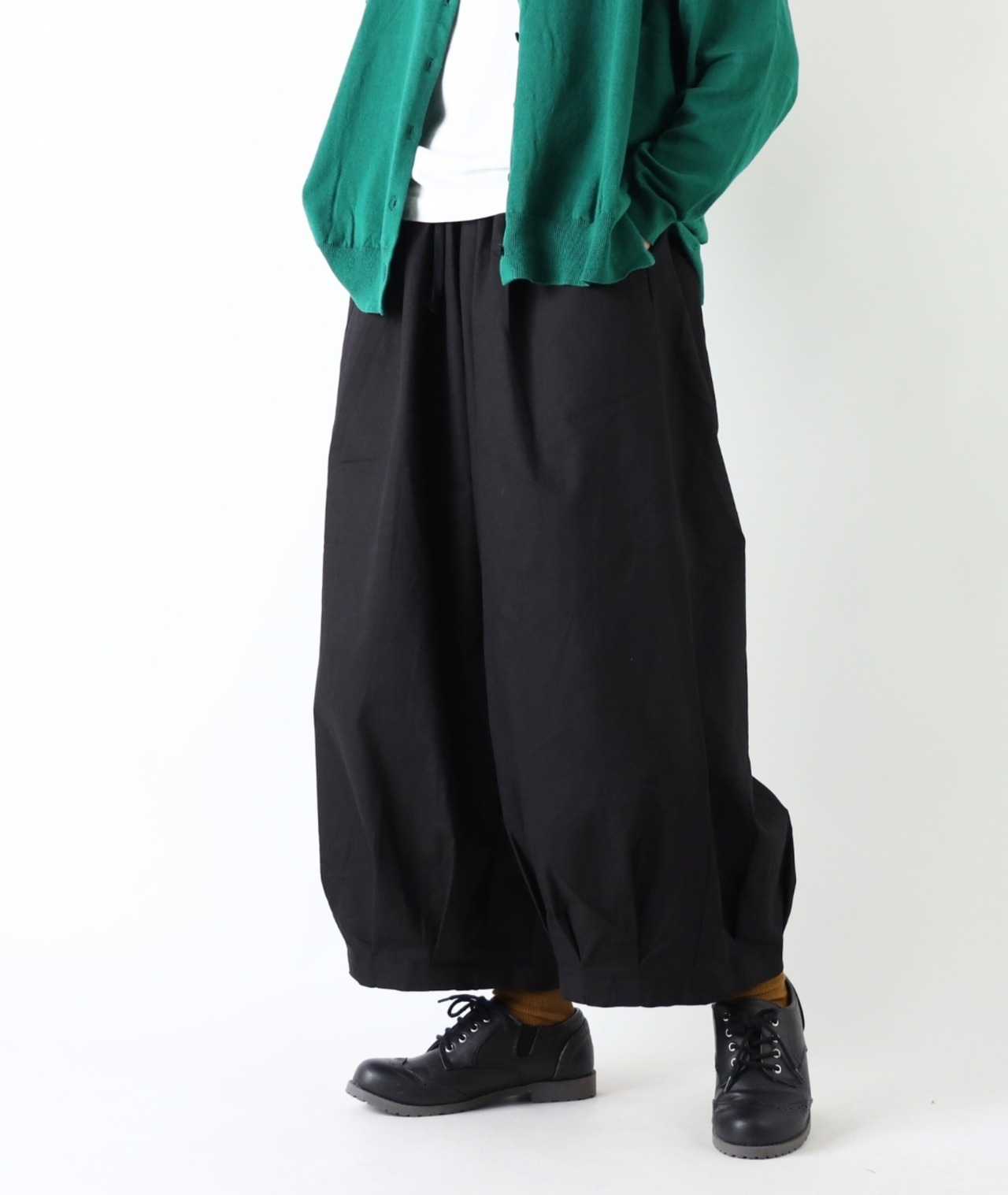 COLORK/ツイルストレッチ バルーンパンツ