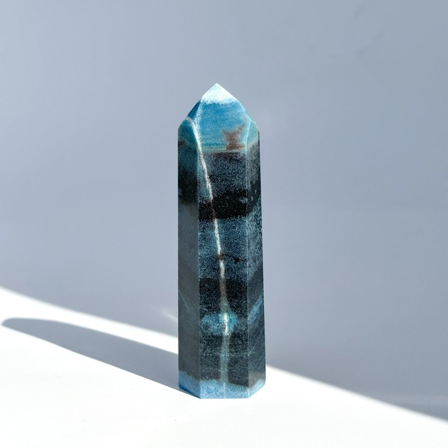 Bigミナスジェライス産トロレアイトインクォーツ（トロール石）タワー32◇ Trolleite in quartz ◇天然石・鉱物・パワーストーン・インテリア