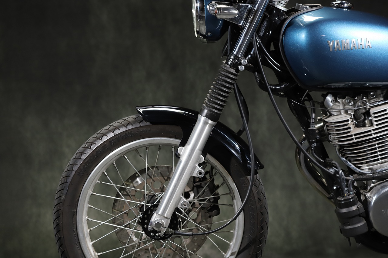 Tite Rib (Front)Fender Short SR400/500(78'~Final) BLACK Painted