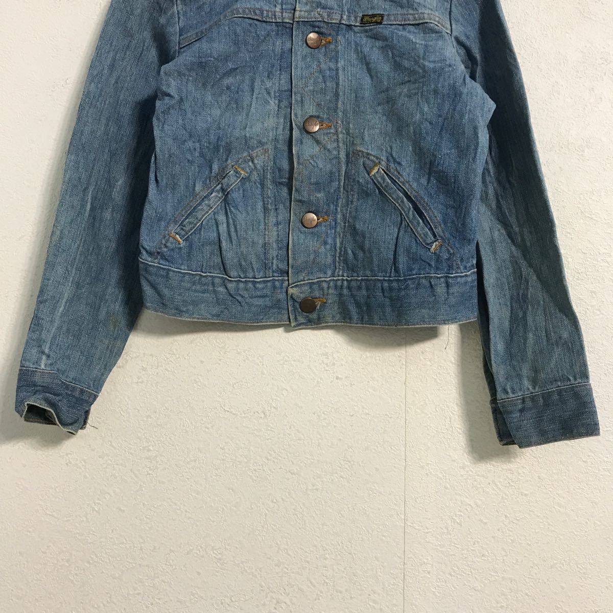 Wrangler デニム ジャケット キッズ 140〜 ブルー ラングラー アメリカ 