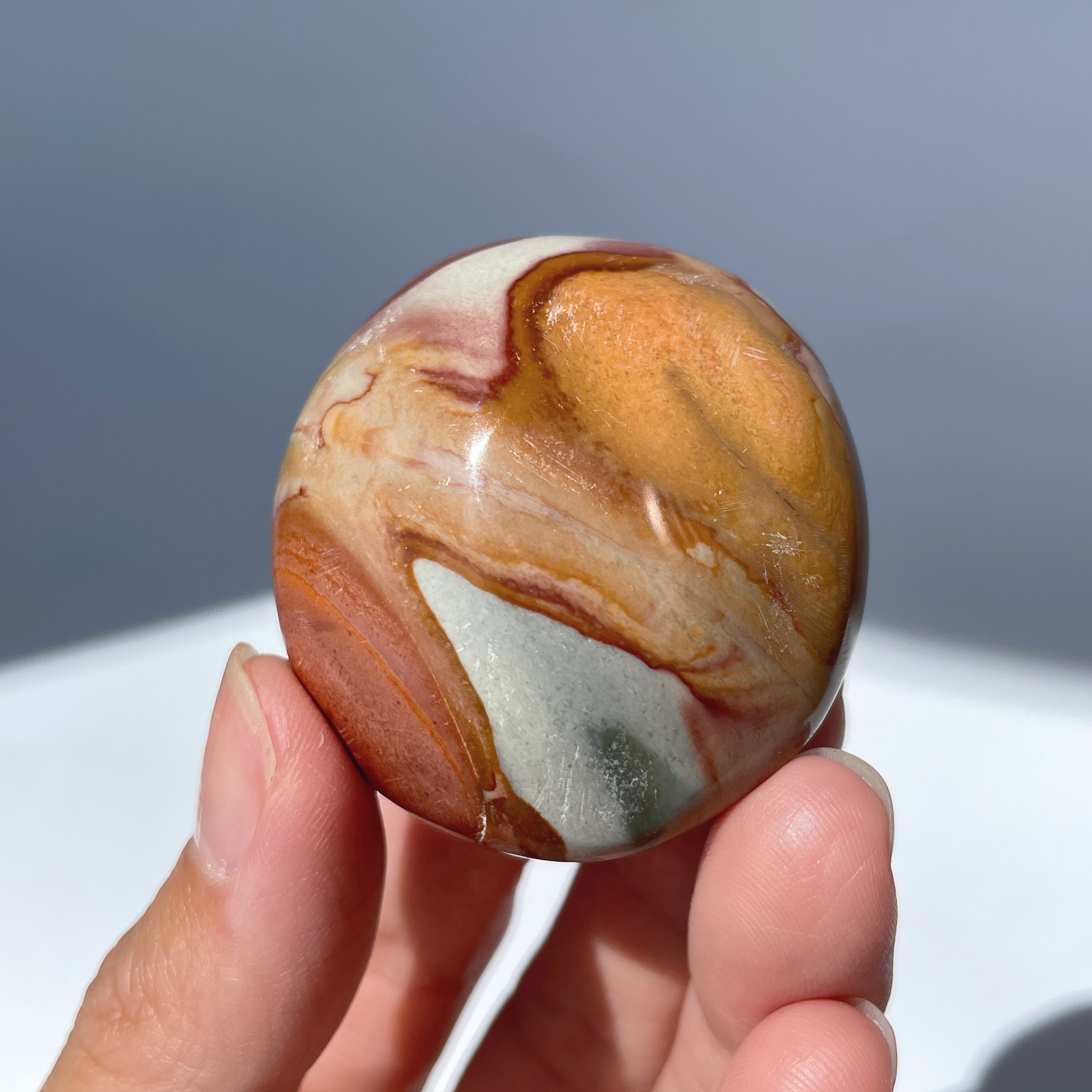 オーシャンジャスパー パームストーン21◇Ocean Jasper◇天然石 オーシャンジャスパー パームストーン21◇Ocean Jasper◇天然石