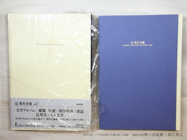 辻邦生全集　20　文学アルバム　雑纂　年譜　著作年表　書誌 　辻邦生・人と文学　/　辻邦生　　[35428]