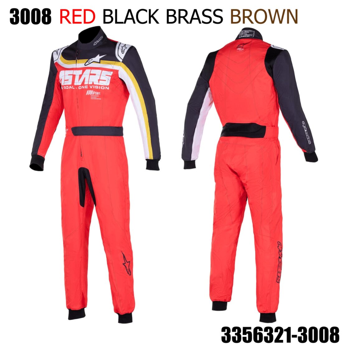 alpinestars（アルパインスターズ）KMX-9 V2 GRAPH 2 SUIT レーシングスーツ カート用 2023年モデル 3356321  | Pay ID
