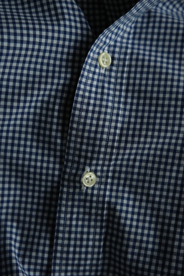 Utah/"RALPH LAUREN" B.D check shirt/Blue×White