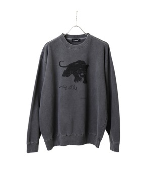 Lamrof / LM-26FW-CT04 BLACK PANTHER SWEATSHIRT(BLACK)
