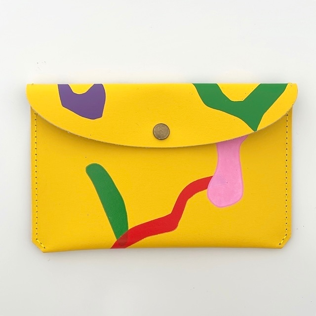 Ark Colour Design "ABSTRACT - LARGE PURSE" 本革 財布 カードケース