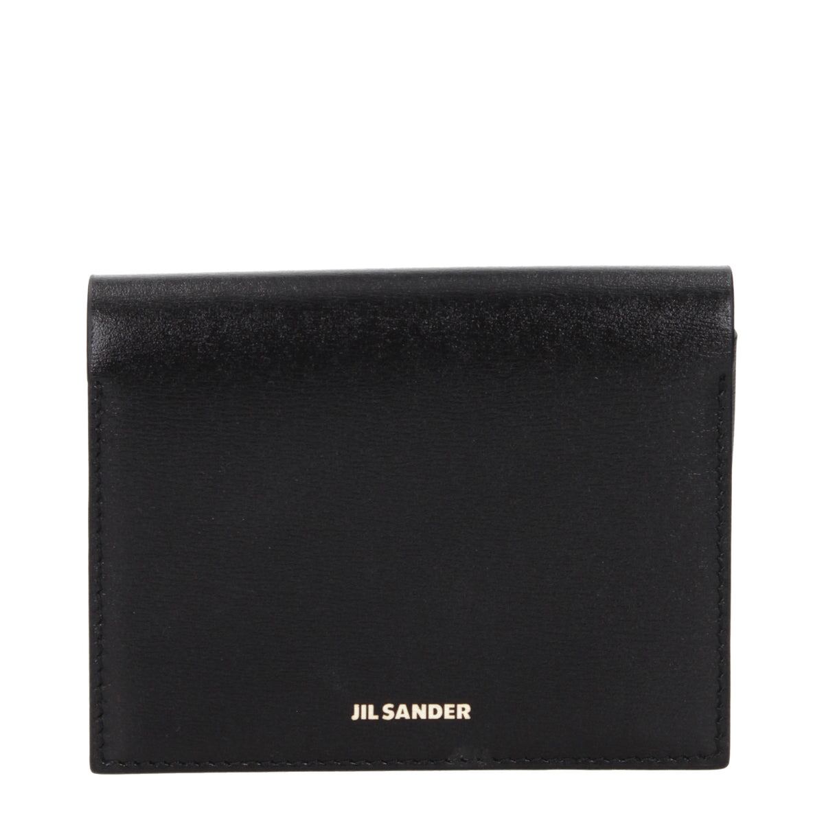 【新品】JIL SANDER ジルサンダー レディース ドキュメントケース レザー ブラック UI0020P4840001