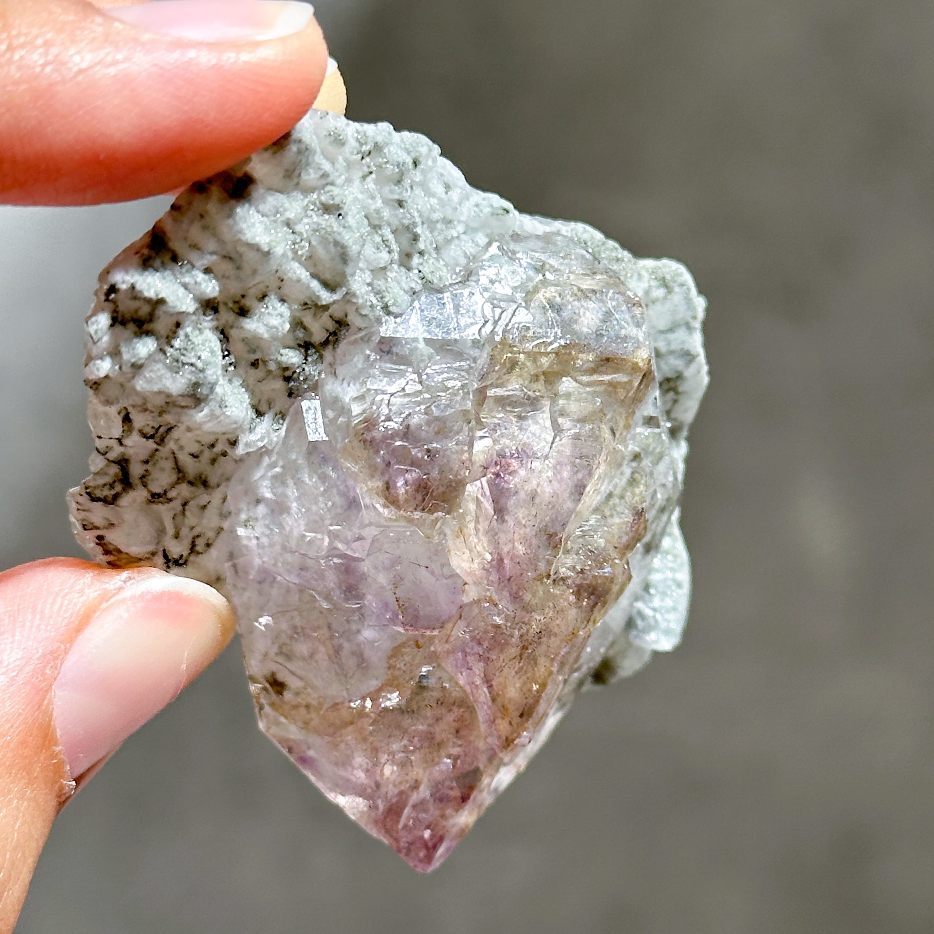 インド・カルール産アメジスト クラスター 52◇ Amethyst ◇天然石