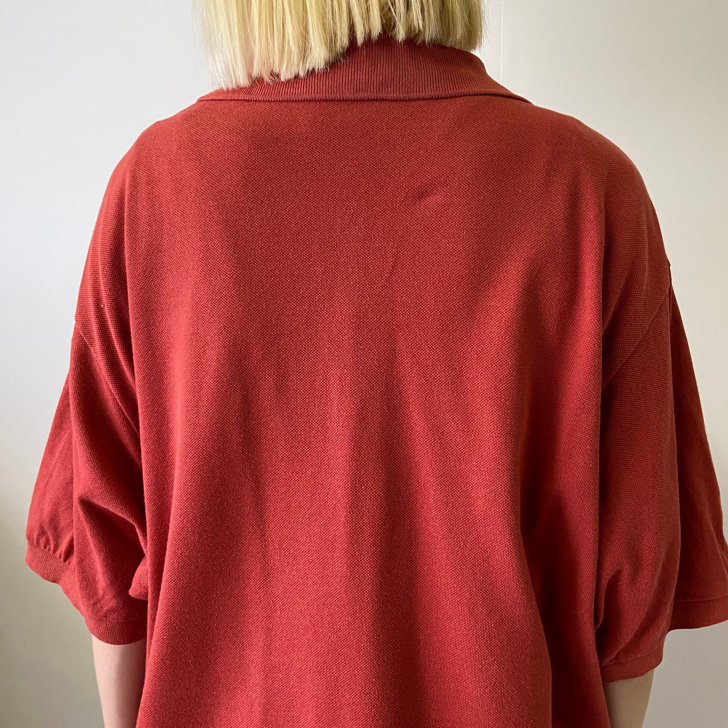 古着 ビンテージ 90s ラコステ LACOSTE ポロシャツ XLビックサイズ 新入荷SALE対象外】ビッグサイズ 90年代 LACOSTE フレンチ