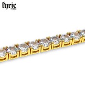 5mm 20cm luxury tennis bracelet gold