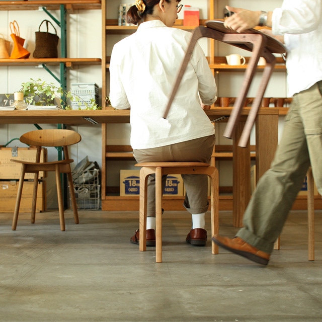 Stack Stool LISCIO ウォールナット