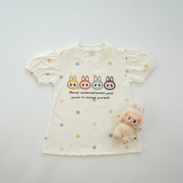 【80ー130】数量限定！SUMMER SALE夏作かわいいプリントワンピース　全3色