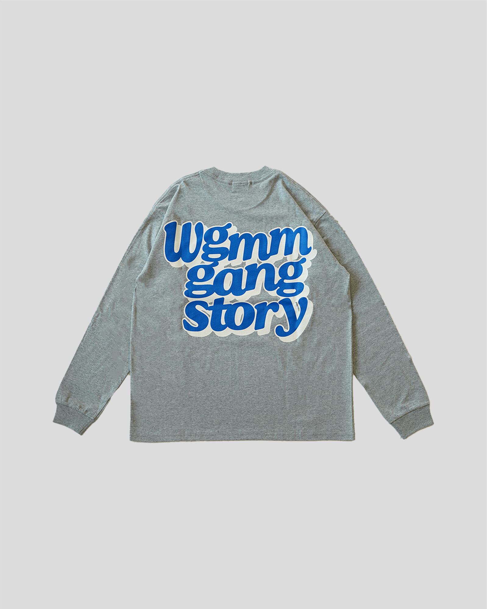 LP 24AW WGMM LOGO L/S TEE GRAY