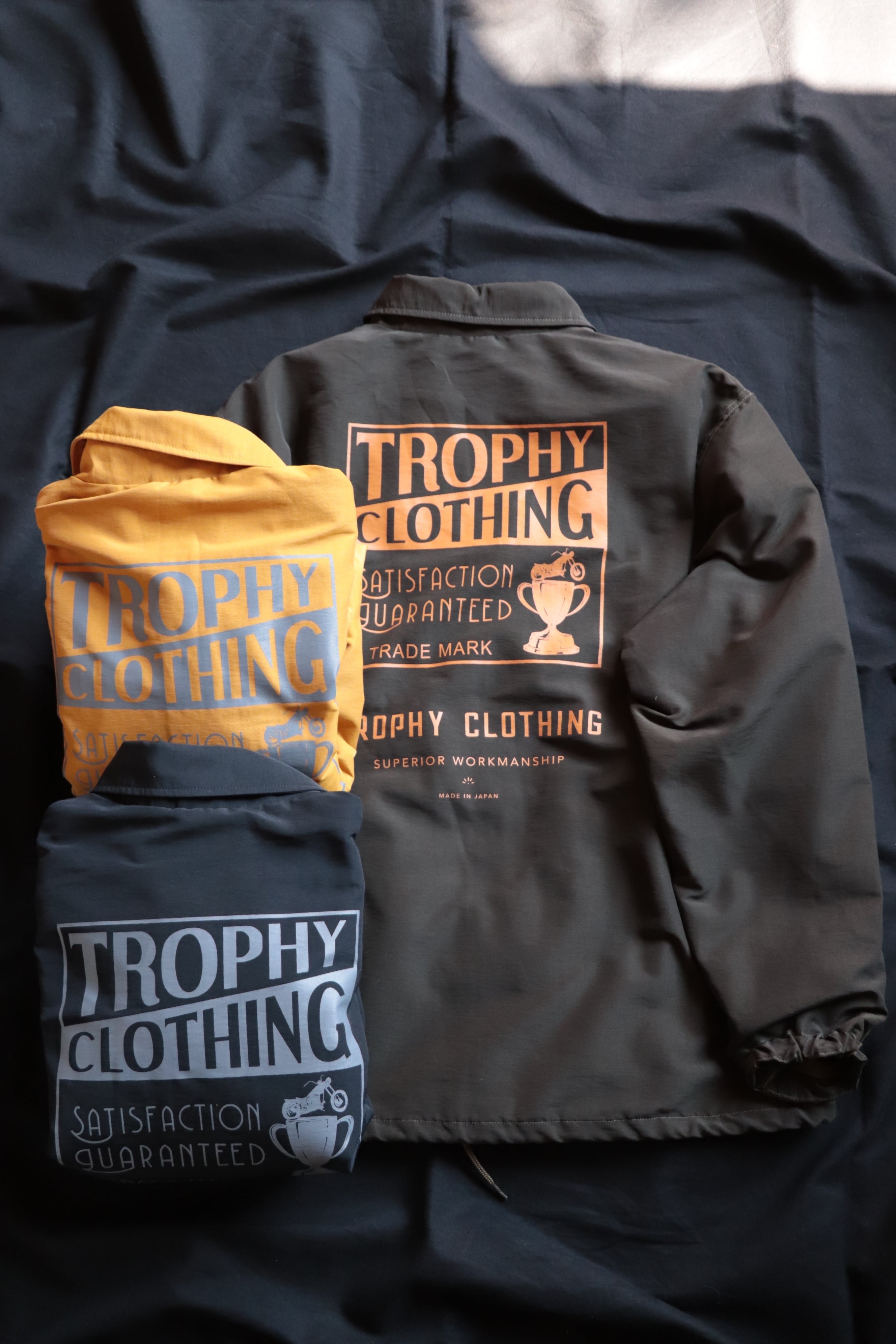 TROPHY CLOTHING/トロフィークロージング BOX LOGO WARM UP JACKET | MAMBO
