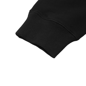 【HIPANDA ハイパンダ】レディース ラインストーン フーディー スウェット WOMEN’S RHINESTONE HOODIE SWEAT SHIRT / BLACK