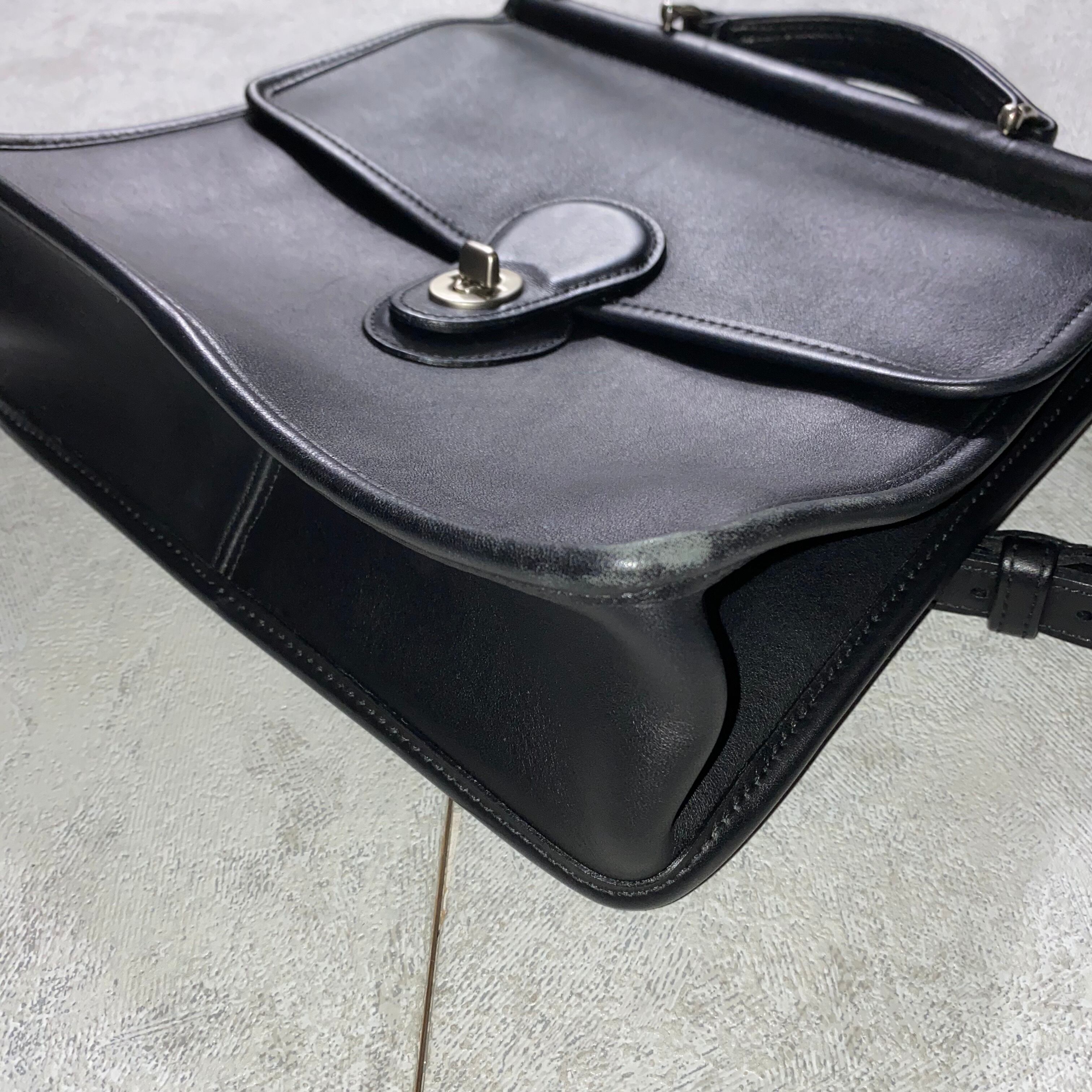 old COACH 2way leather shoulder bag | NOIR ONLINE