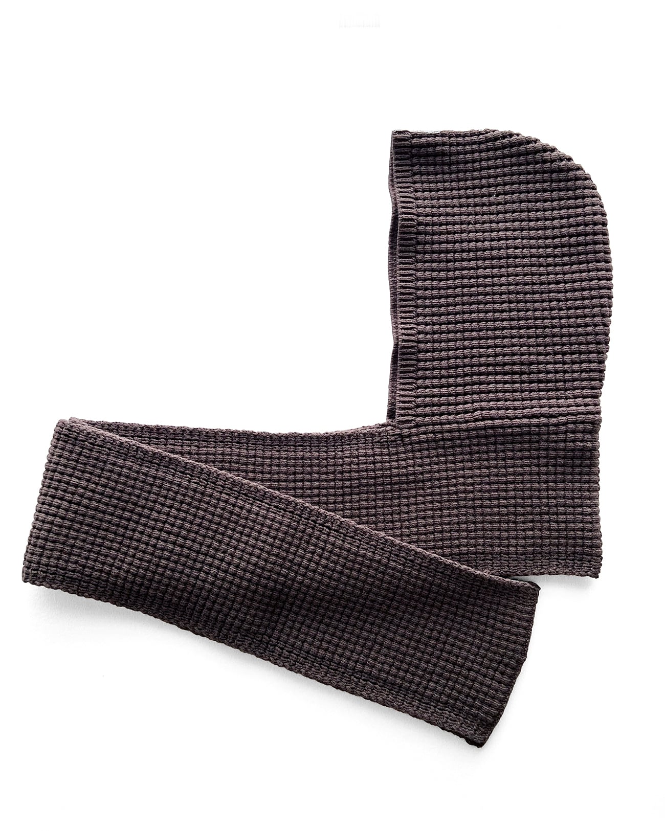 COMFORTABLE REASON / Waffle Hood Scarf | EE ONLINE STORE -