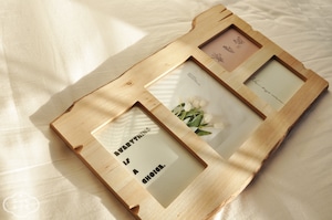 ARBOR wood photo frame.  (W4)　　１２時までのご注文で最短翌日お届け