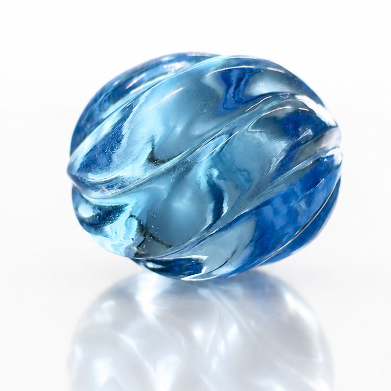 蔵出し！ブルートパーズ 23ct 彫刻ルース | 柳澤商会 ジュエリーショップ