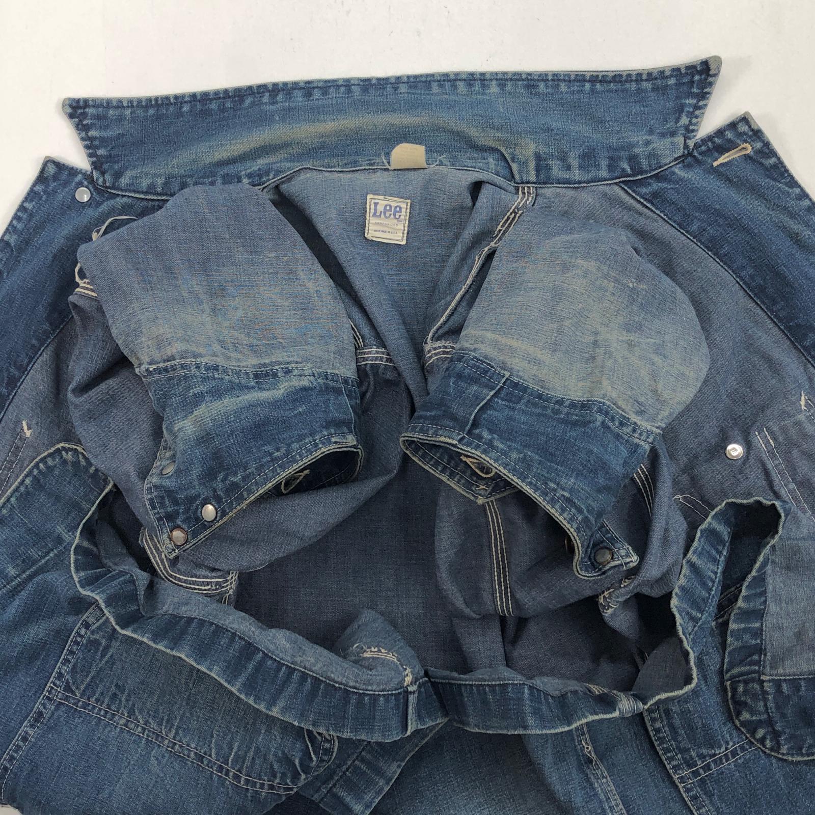 LEE リー 70年代 USA製 91-J デニム カバーオール デニムジャケット