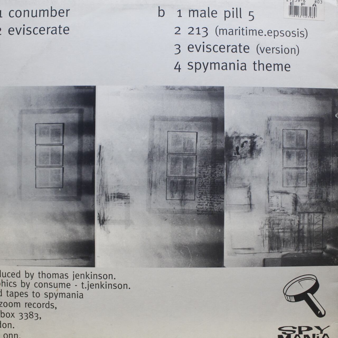 Squarepusher / Conumber E:P [SPY 001] - 画像2