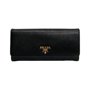 PRADA プラダ サフィアーノ 長財布 ブラック 8175-202208