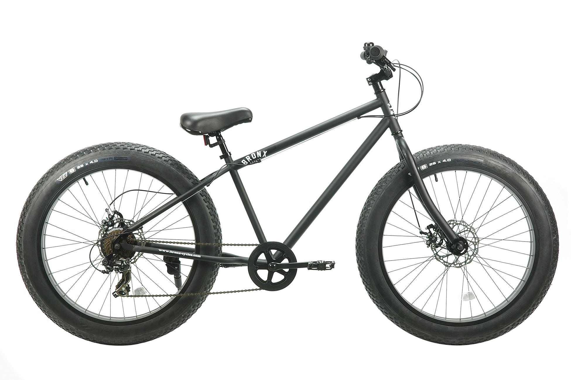 BRONX4.0 DD 26inc MatBlack/Black (Zig Zag) | Bronx Cycle Online Store