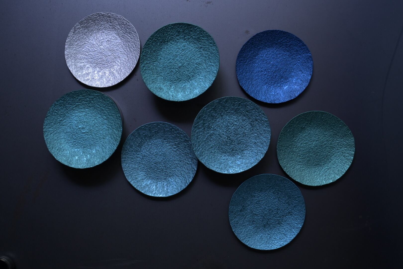 牧野広大 草木染皿 ss | 鎌倉倶楽部 茶寮