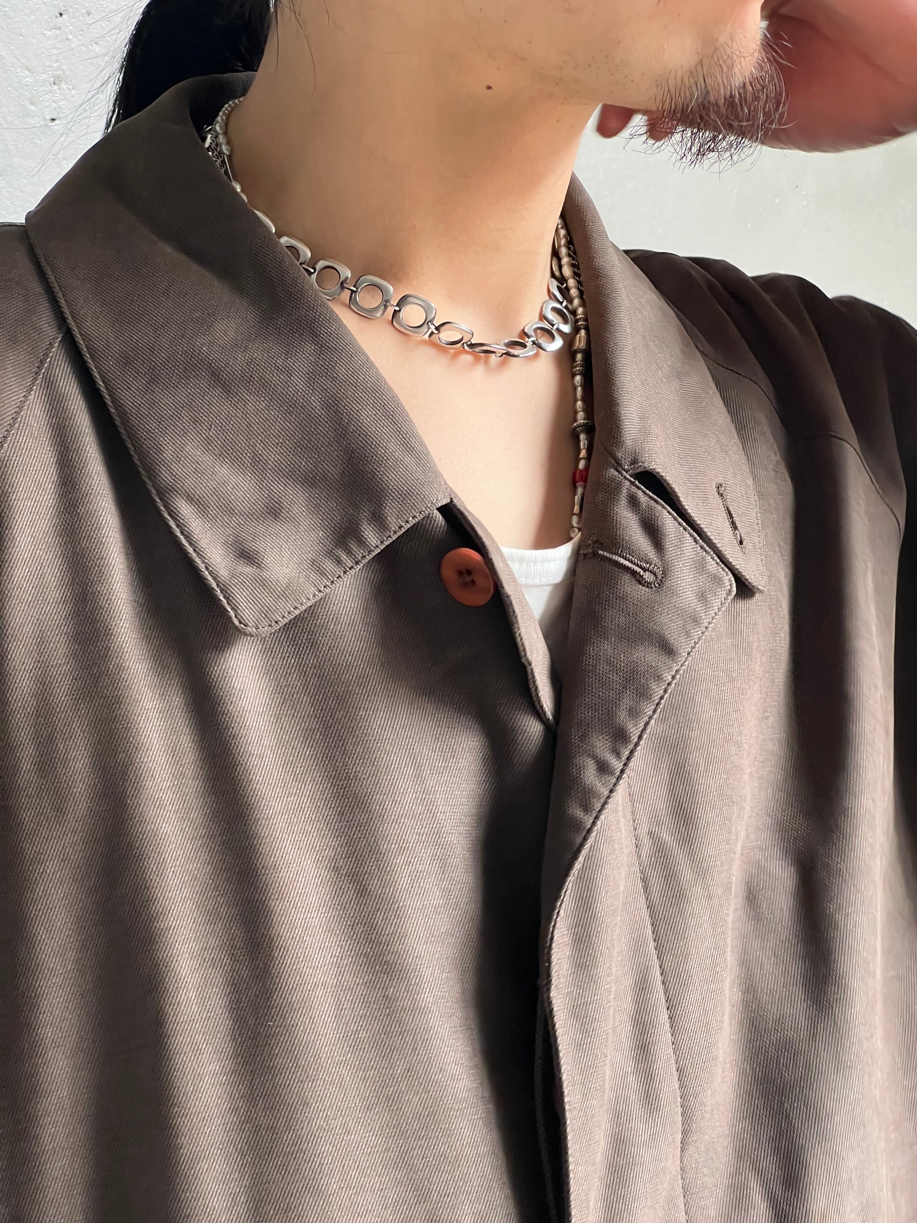 80's オーバーサイズステンカラーコート | TUNAGI JAPAN