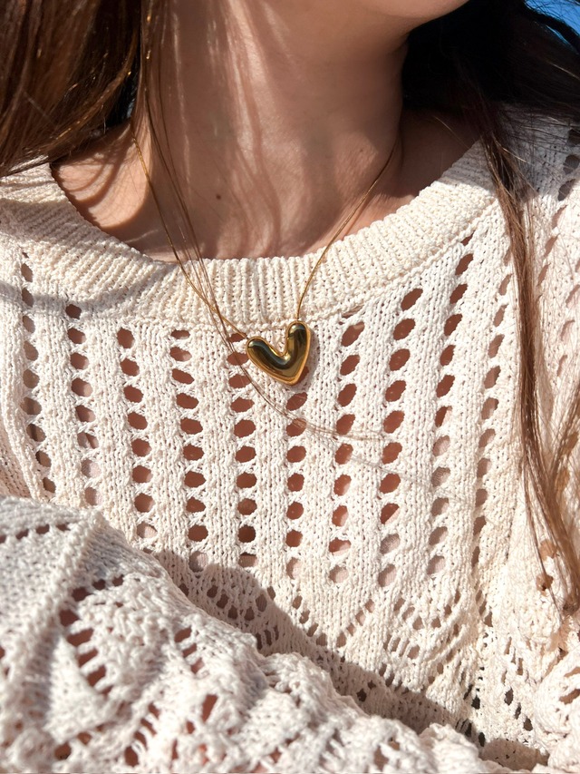 Volume Heart necklace
