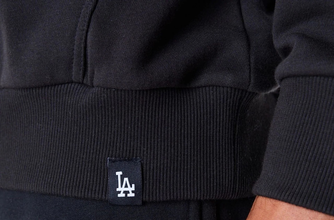 MLB Graphic Black Oversized Pullover Hoodie　Los Angeles Dodgers　ロサンゼルス・ドジャース　フーディー
