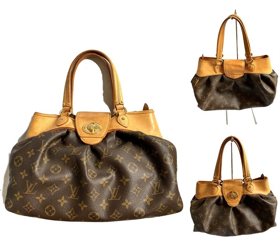 ルイヴィトン LOUIS VUITTON ボエシ PM モノグラム レザー ハンドバッグ ミニ トート バッグ 定価237300円