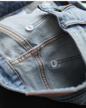 リラックスストレートデニム A0199