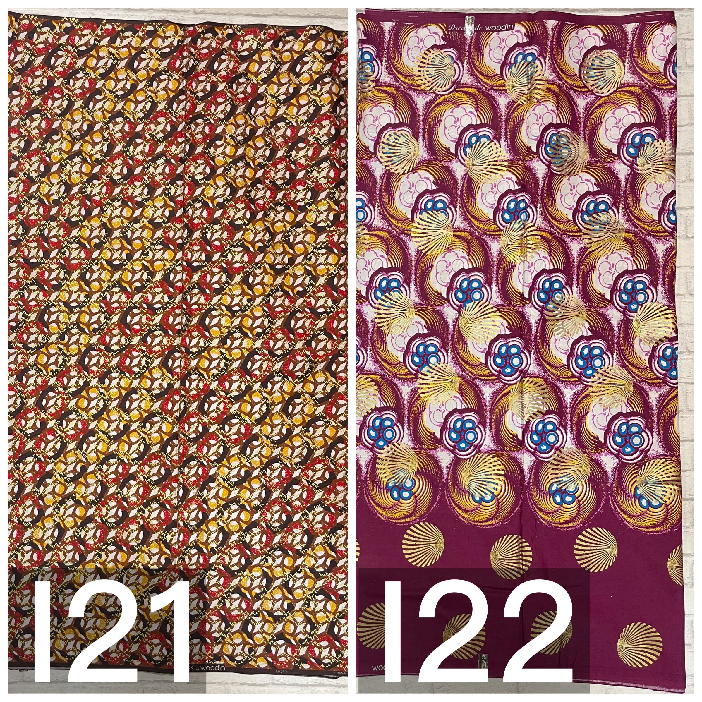 限定SALE【1ヤード】0084 アフリカンプリント生地アフリカ布パーニュ