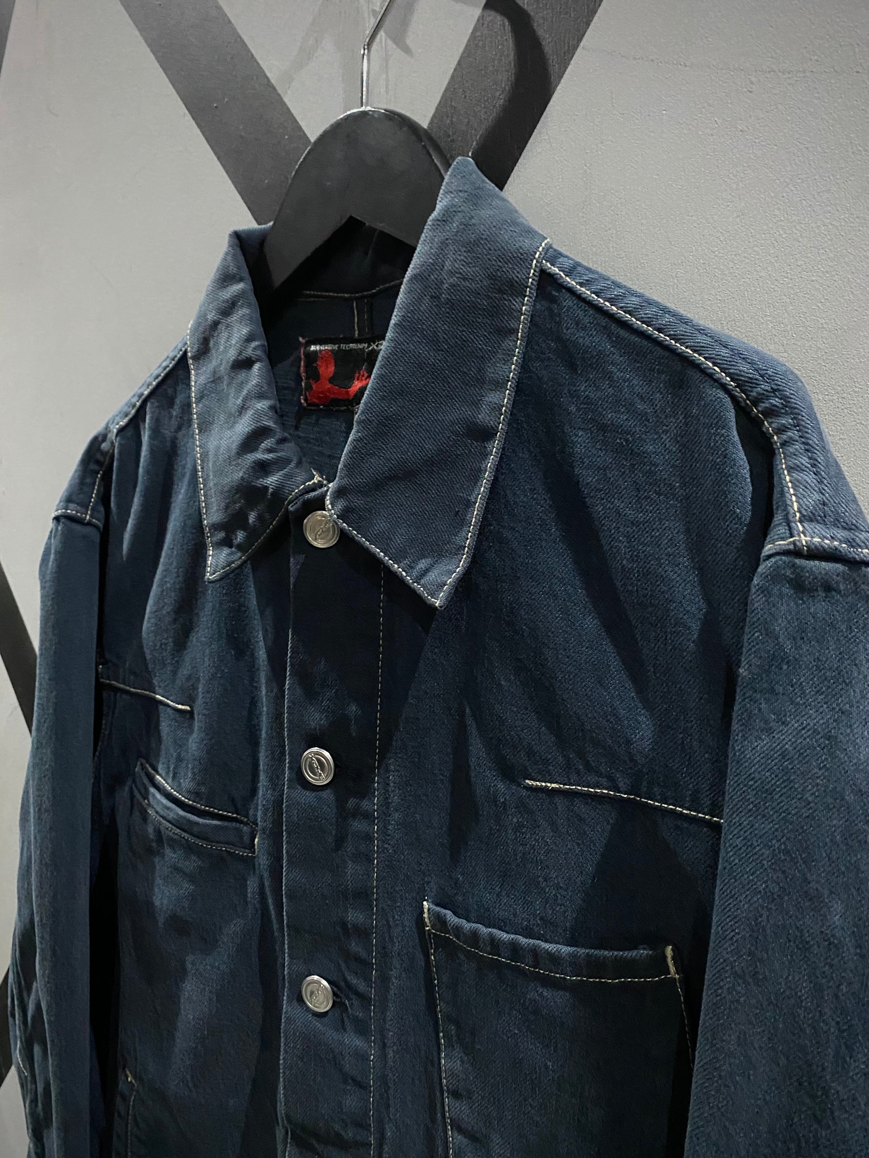 X VINTAGE】Various Gimmick Vintage Tracker Denim Jacket | Caka